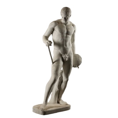 Antike Skulptur Gipsdiscophor von Naukydes Italien des XX Jhs