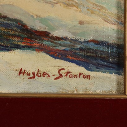 Pintura de Herbert Hughes -Stanton,Paisaje nevado,Herbert Hughes-Stanton,Herbert Hughes-Stanton,Herbert Hughes-Stanton,Herbert Hughes-Stanton