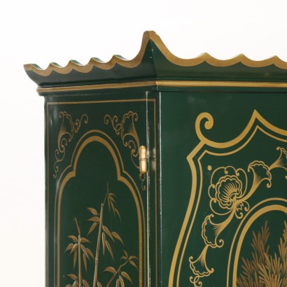 CONSOLE LAQUÉE, Meuble Bar Style Chinoiserie