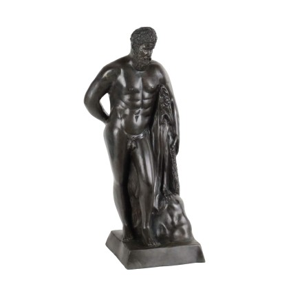 Moderne Skulptur Anonyme Reproduktion von E. Farnese Bronze '900