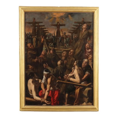 Antikes Gemälde Boutique von Tanzio da Varallo Heiliges Subjekt