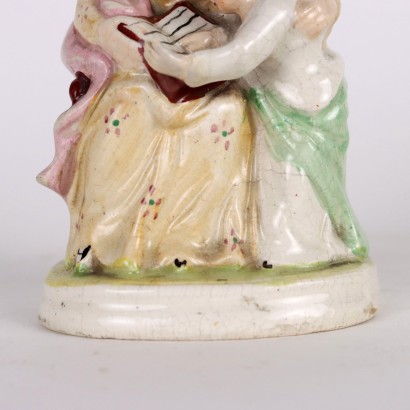 Figura de porcelana Staffordshire.
