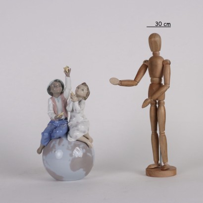 Statue en porcelaine Lladro pour l'Unicef