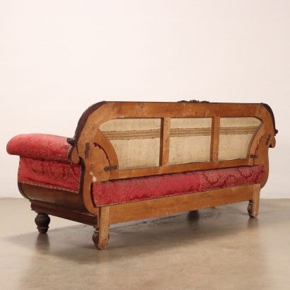 Restoration Sofa in Mahogany