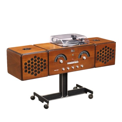 Vintage Radiophonograph Brionvega RR126 Design A. and P.G. Castiglioni