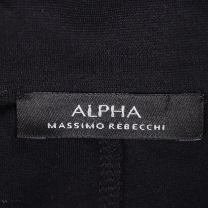 Alpha Black Overcoat