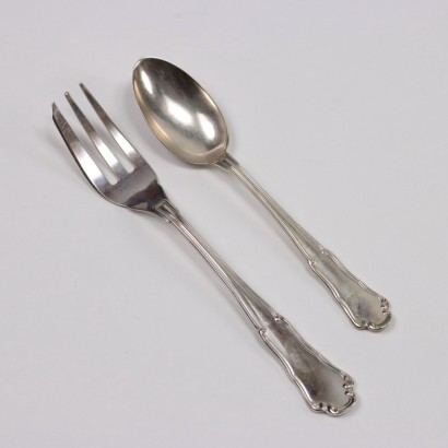 Raw Silver Cutlery Service