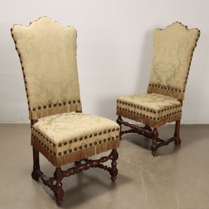 Group of Four Neo-Baroque Chairs