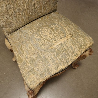 Paire de chaises de style baroque