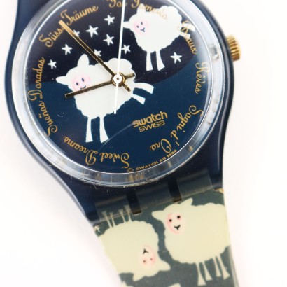 Reloj Swatch Black Sheep GN150 1994 N