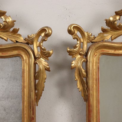 Paire de miroirs Umbertine