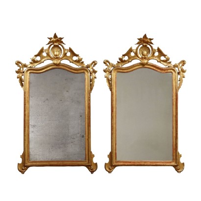 Pair of Umbertine mirrors