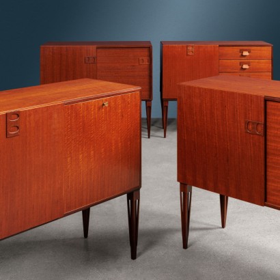 SIDEBOARD, Two 1960s Sideboards Produced by Fratelli