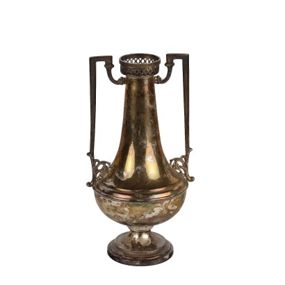 Antiker Vase aus Silber Padua Italien des XX Jhs