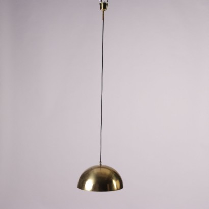 Lampe à Suspension Vintage en Aluminium des Années 60-70