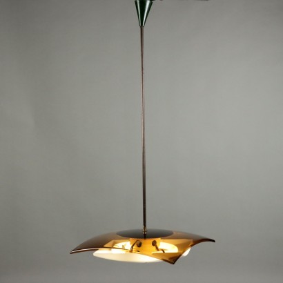 Vintage 1960s Stilux Ceiling Lamp Methacrylate