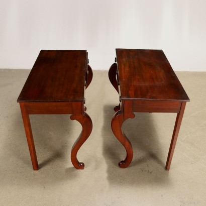 Pair of Style Consoles
