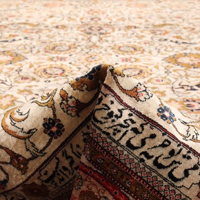 Kum-Teppich – Iran, Kum-Teppich aus Seide – Iran