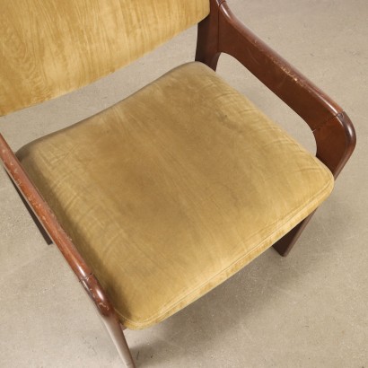Juego de sillas de los años 60 0apostr,Juego de sillas de los años 60-70