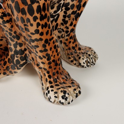 Leopardo de cerámica