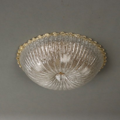 Vintage Deckenlampe aus Muranoglas Italien der 60er-70er Jahre