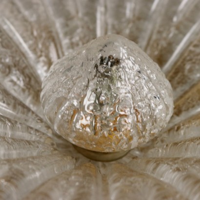 Lámpara de techo de cristal de Murano