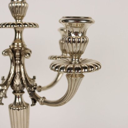 Pair of Silver Candelabra Manufacture