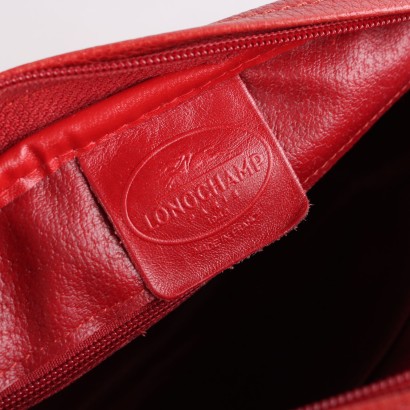 Bolso de hombro rojo Longchamp