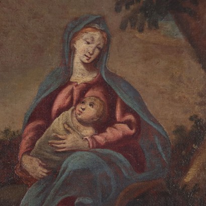 Painting The Flight into Egypt