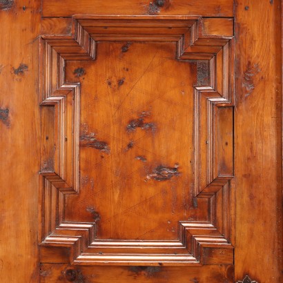 Barockes Sideboard aus Tannenholz