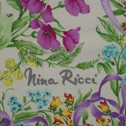 Nina Ricci Foulard in Seta Vintage