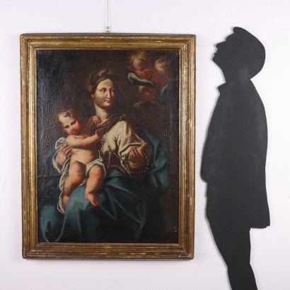 Peinture Vierge à l'Enfant