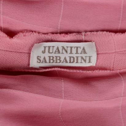 Robe de cocktail rose Juanita Sabbadini
