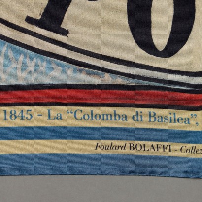 Écharpe de collection Bolaffi Colomba par