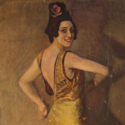 Painting by Adolfo Magrini,Dancer,Adolfo Magrini,Adolfo Magrini,Adolfo Magrini,Adolfo Magrini,Adolfo Magrini