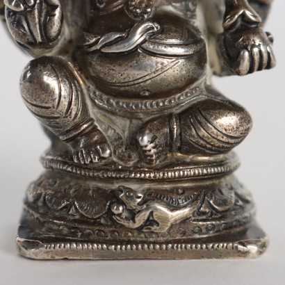 Ganesh-Figur in Silber