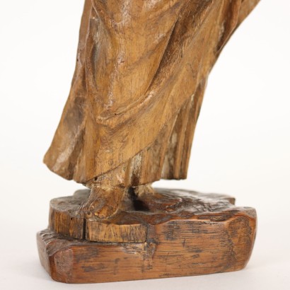 Figure of Philosopher Wooden Sculpture