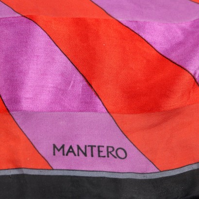 Mantero Maxi Scarf in Silk Voile