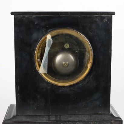 Horloge de comptoir en marbre noir