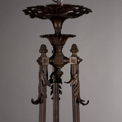 Liberty chandelier in Bronze