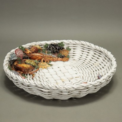 Large Ceramic Basket Cas