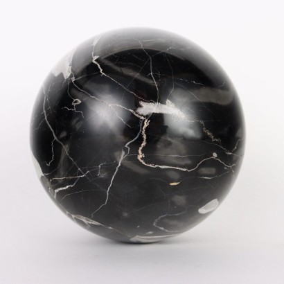 Sphère avec support en marbre