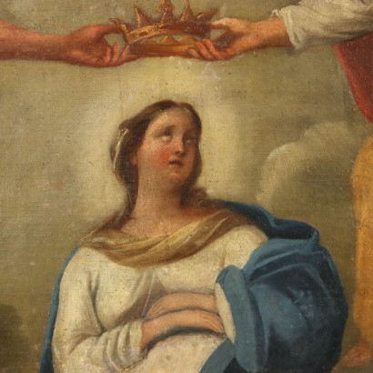 Gemälde Krönung der Jungfrau, die Krönung der Jungfrau