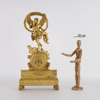 CLOCK, Free Standing Clock in Bronze