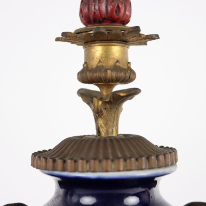 Pendule Triptyque en Bronze Doré et P,Pendule Triptyque Bardon en Bronze Doré