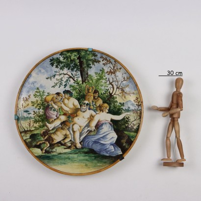 Parade Plate in Majolica Manufacture