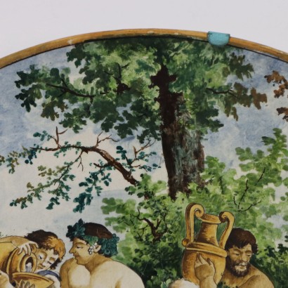 Parade Plate in Majolica Manufacture
