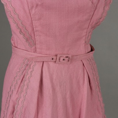 Antique Pink Vintage Dress