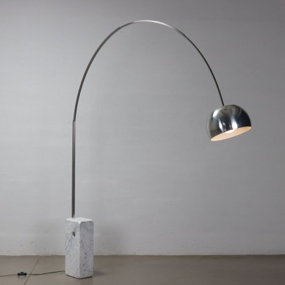 Lámpara Arco de Achille y Pier Giacomo Castiglioni para Flos, años 80