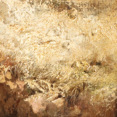 Painting Landscape with figure